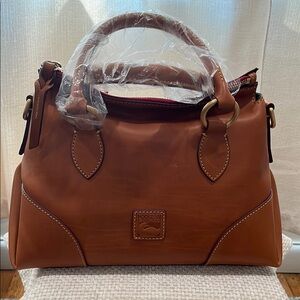 Dooney & Bourke Natural florentine Leather Satchel 30